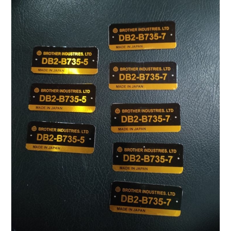 Emblem mesin jahit Brother B735-5/B735-7