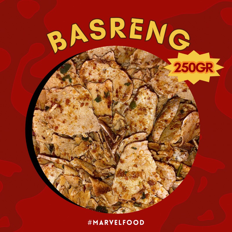 

BASRENG PEDAS DAUN JERUK BUMBU BASAH VIRAL MARVELFOOD.ID 250 GR / 1/4 KG