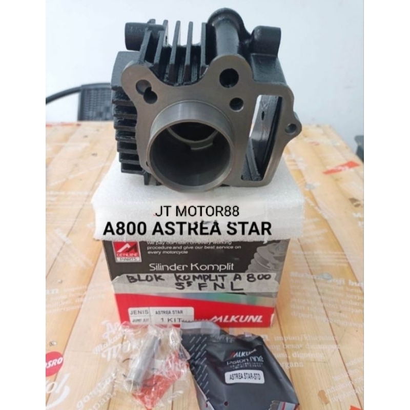 BLOK SEHER KOMPLIT PLUS PISTON KIT A800 ASTREA STAR