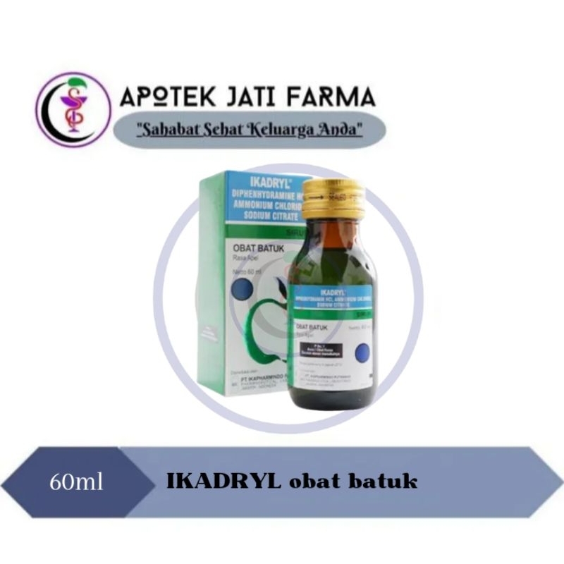 IKADRYL SIRUP obat batuk 60ml