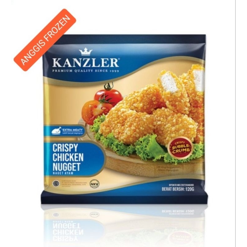 

KANZLER CRISPY CHICKEN NUGGET 450GR/NUGGET AYAM RENYAH/NAGET AYAM