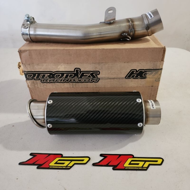 Knalpot Carbon moge R6 Hotbodies MGP
