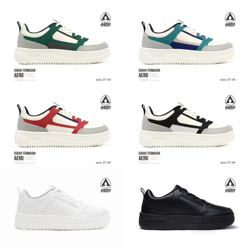 Aerostreet Brooklyn all series | Aerostreet Brooklyn | Aerostreet Brooklyn Hitam putih | Aerostreet 