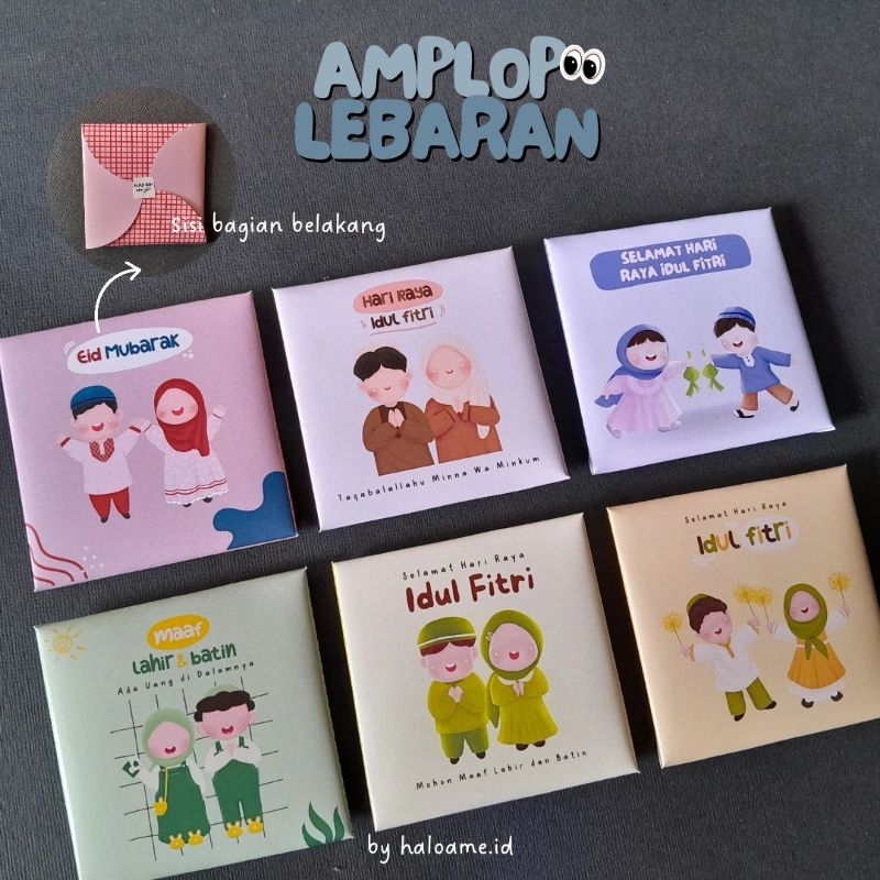 

AMPLOP LEBARAN UNIK (baling-baling)