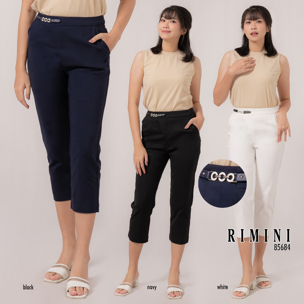 RIMINI Celana Katun 7/8 Import Wanita 85684