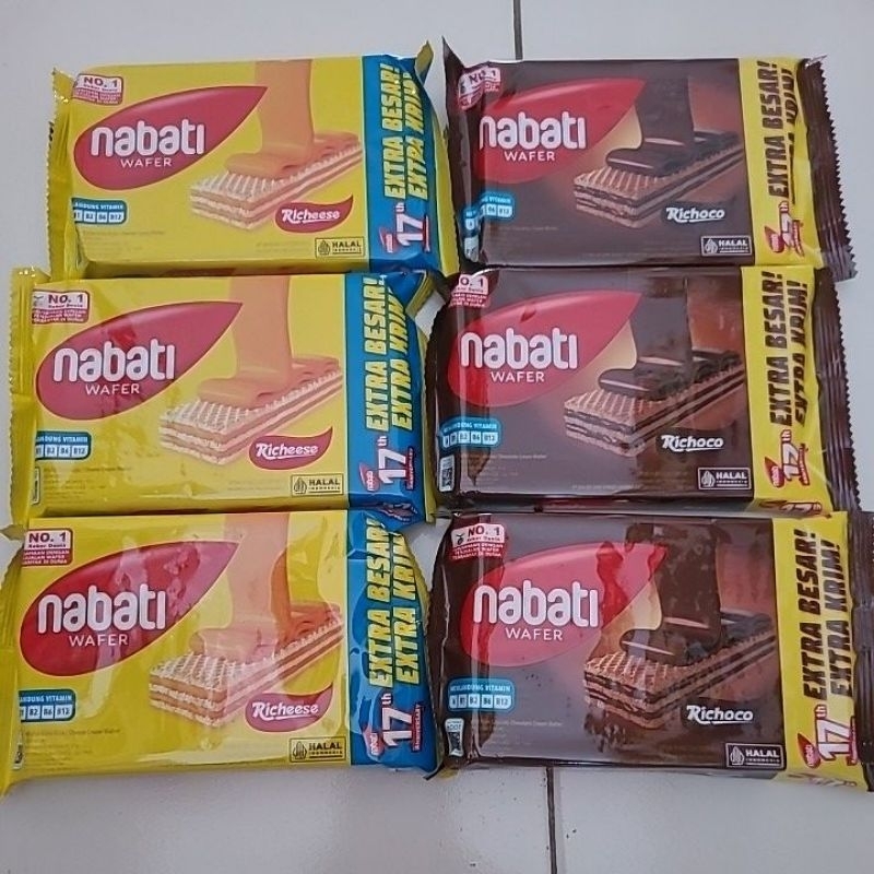 

NABATI WAFER COKLAT & KEJU