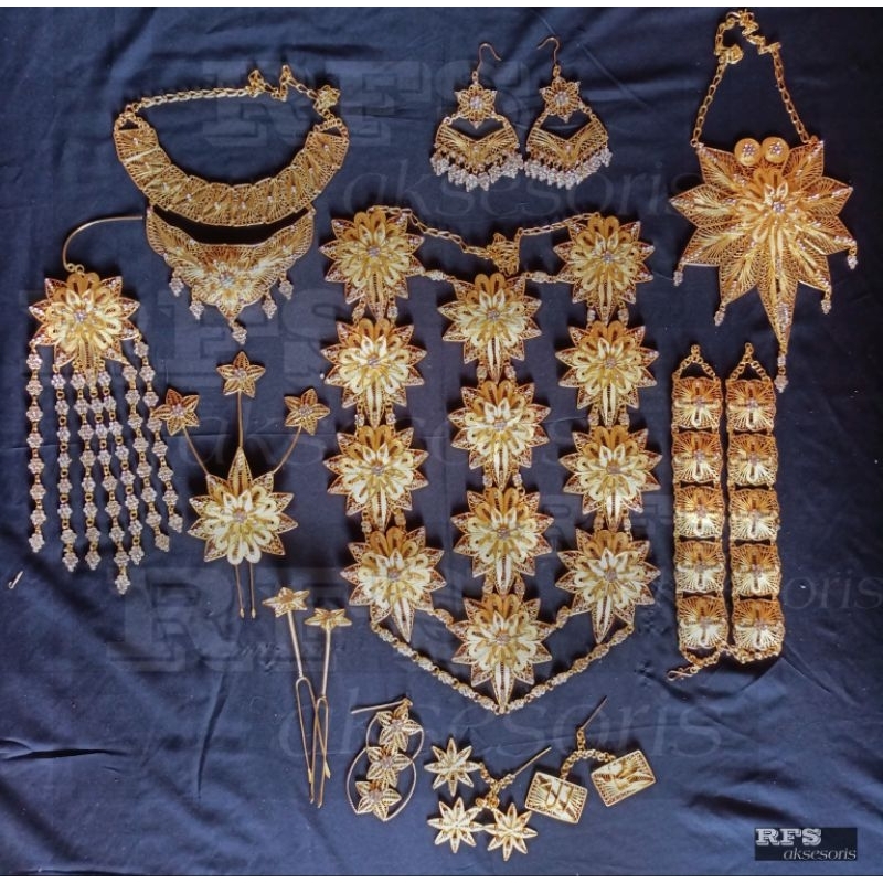 Set Aksesoris Pengantin Bugis-Makassar || MODEL 11