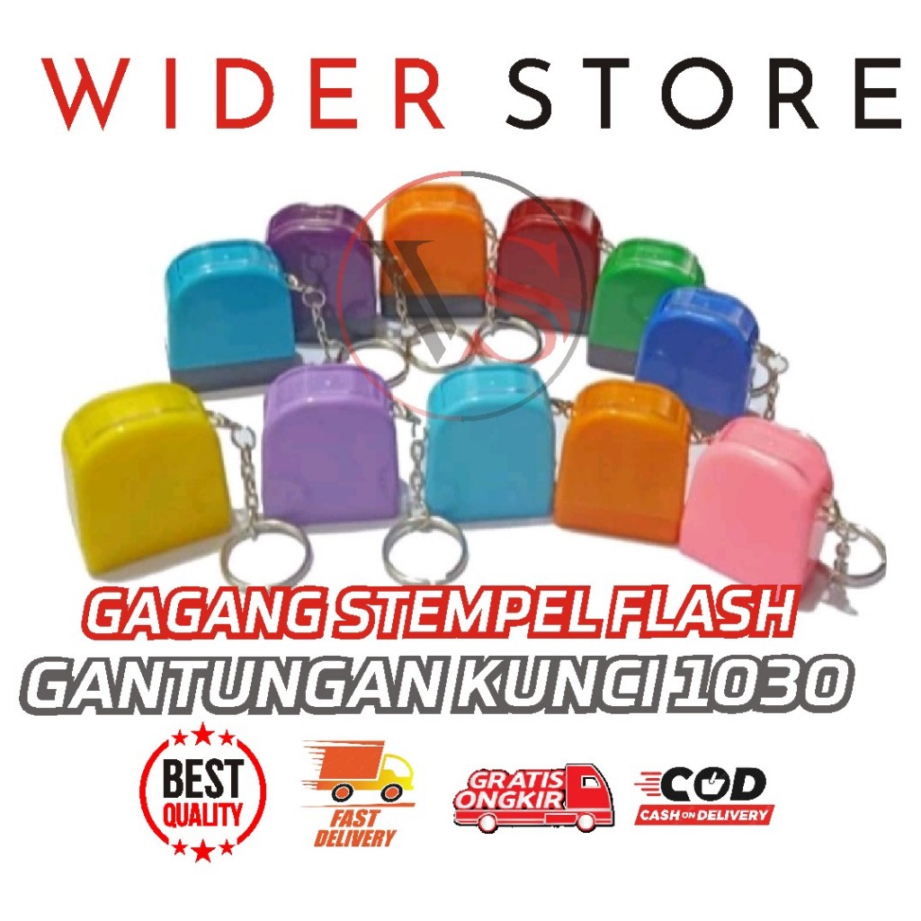 gagang stempel flash gantungan kunci 1030