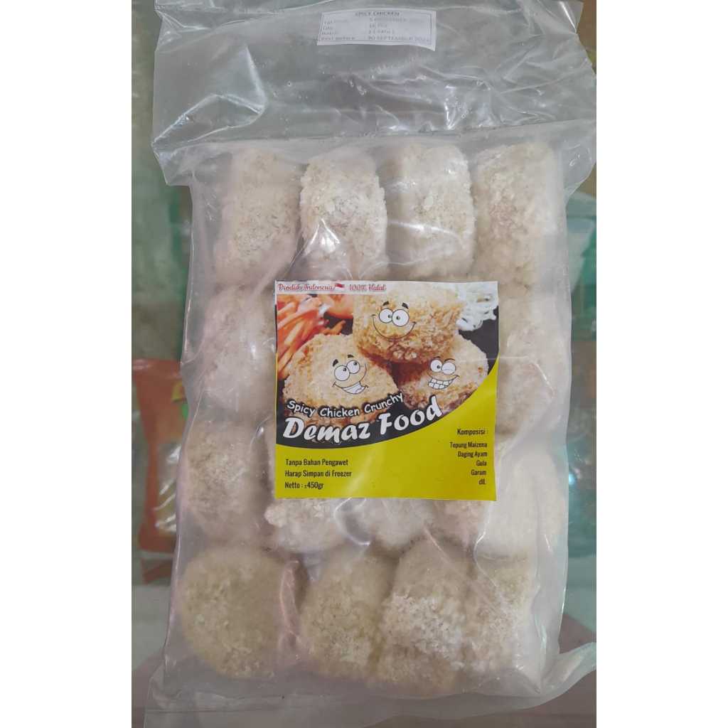 

Demazfood crispy crunchy isi 15pcs / nuget udang / bento