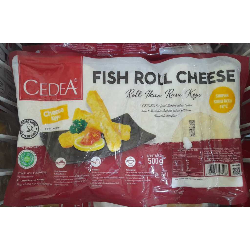 

Cedea fish roll chese 500gr isi20pcs / cedea
