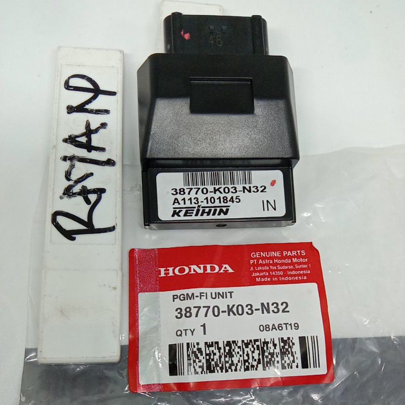 ECU ECM K03 Revo fi injeksi Revo fi injeksi