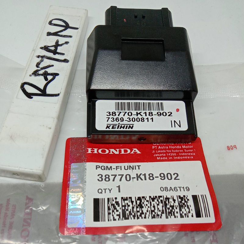 ECU ECM K18 Verza Verza Verza verza