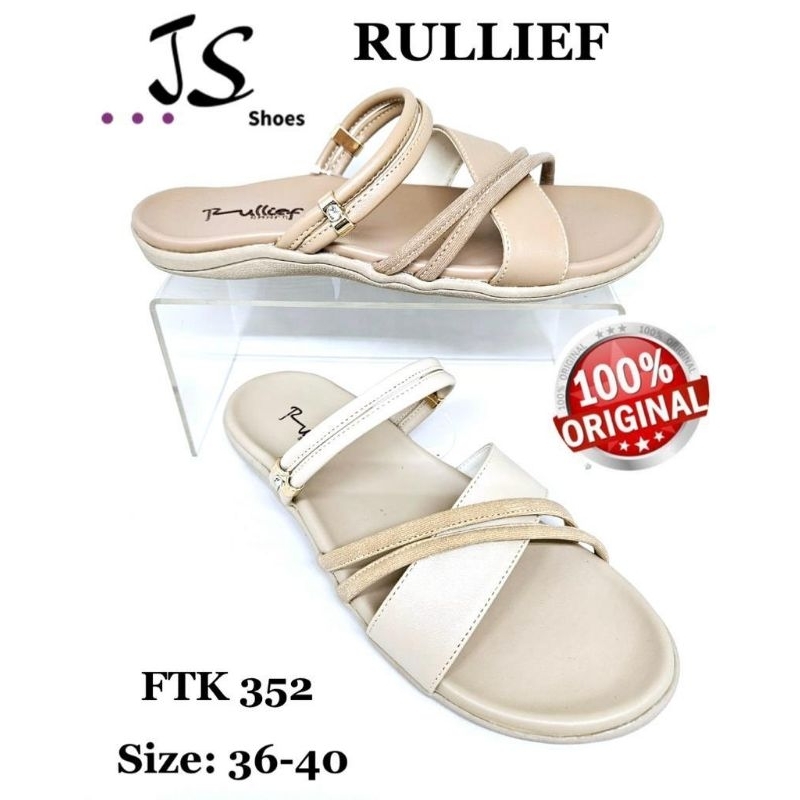 RULLIEF FTK 352 - SANDAL SLOP CASUAL WANITA DEWASA MERK RULLIEF ORIGINAL