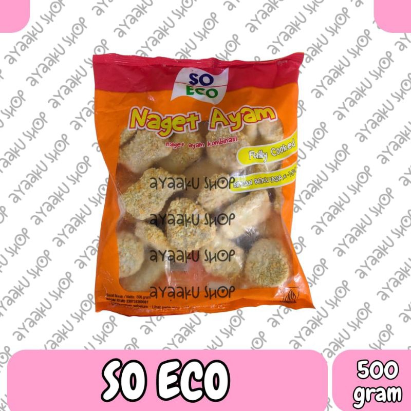 

SO ECO NUGET AYAM 500 GRAM HALAL NUGET AYAM ENAK BEST SELLER TERMURAH