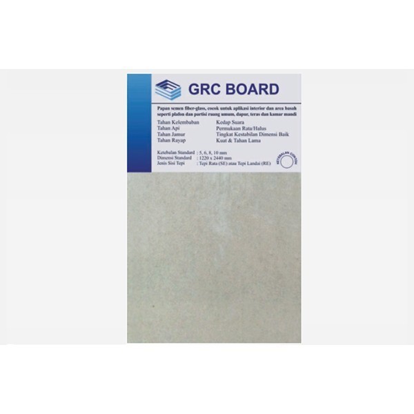 GRC Board 5MM X 1220 mm x 2440 mm