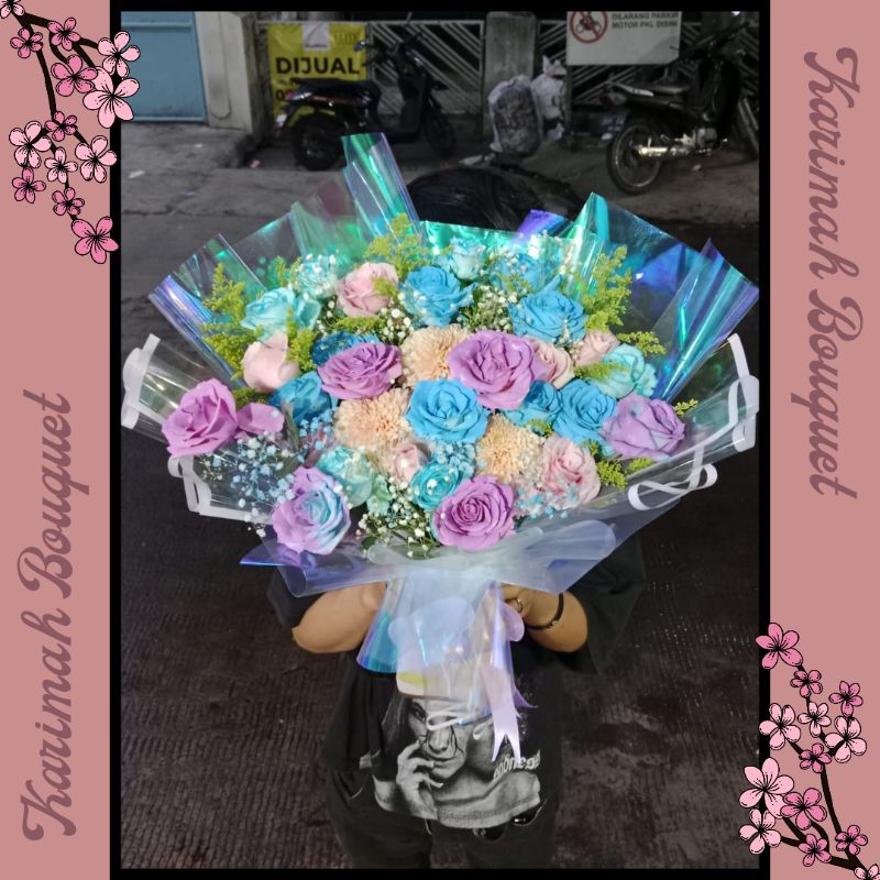 SEHARI JADI! Buket Bunga Wisuda JUMBO / Bouquet Bunga / Bucket Bunga Wisuda BESAR / Buket Bunga Asli