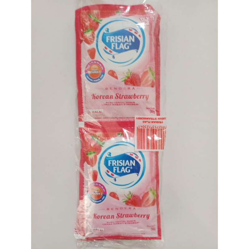 

Frisian Flag Korean Strawberry 38gr x 6 Sachet