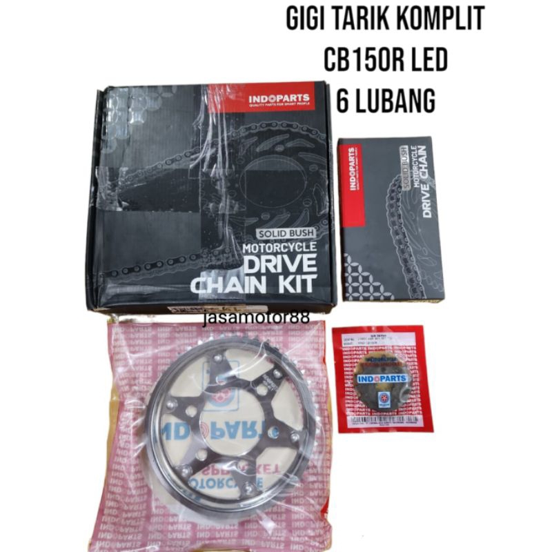 GEAR GIR SET KOMPLIT CB150R LED CB 150 R LED 6 LOBANG