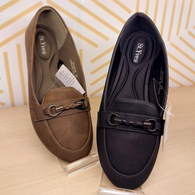 SALE FLATSHOES SEPATU FORMAL BAHAN SUEDE LEMBUT ANTI LECET KERJA CASUAL WANITA BRANDED BT STYVES MAT