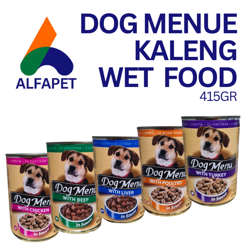 DOG MENUE makanan kaleng 415gr