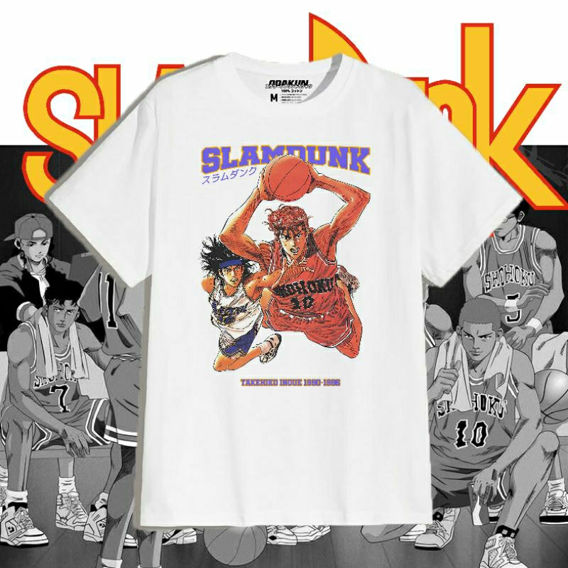 KAOS ANIME SLAMDUNK VINTAGE