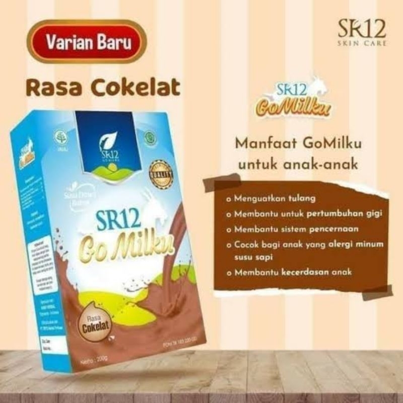 

SUSU GOMILKU COKLAT SR12 200GR