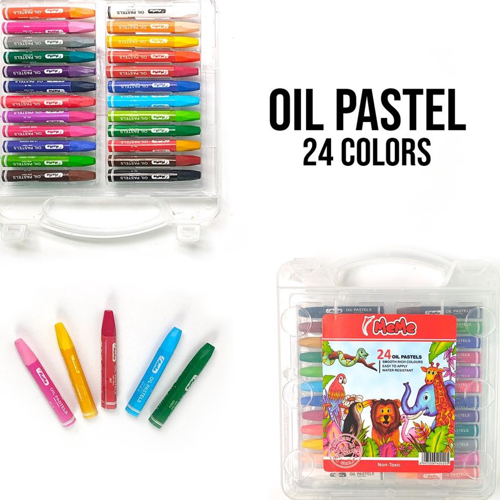 

Murah Crayon MeMe 24 warna Oil pastel MeMe Crayon Crayon MeMe 24colors 41