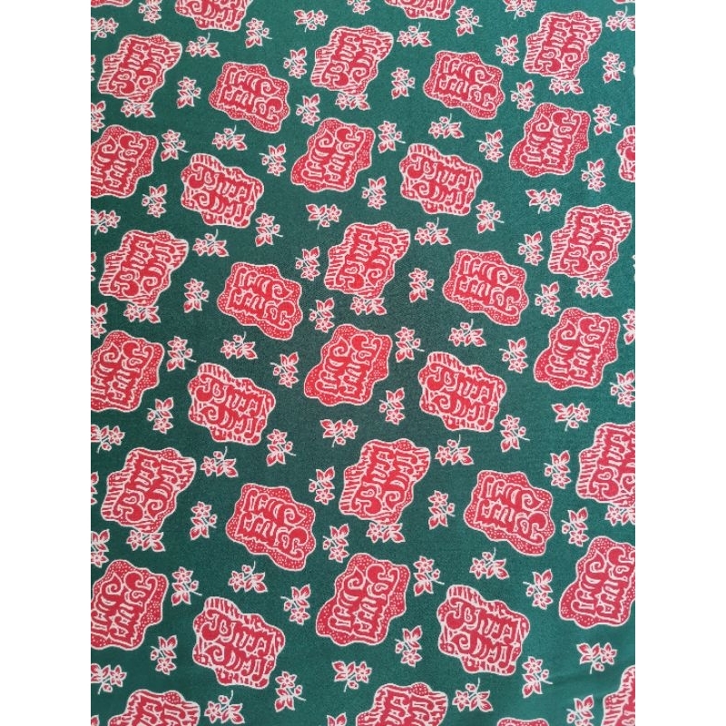 Kain Batik Seragam BKMM Nasional Bahan Semi Sutra Untuk Ecer Meteran