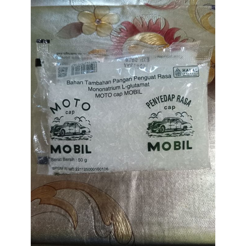 

penyedap rasa moto cap mobil 50g