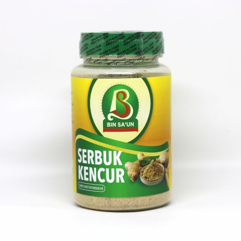 

SERBUK KENCUR-BIN SAUN Netto:120g PIRT:210317414150550-28
