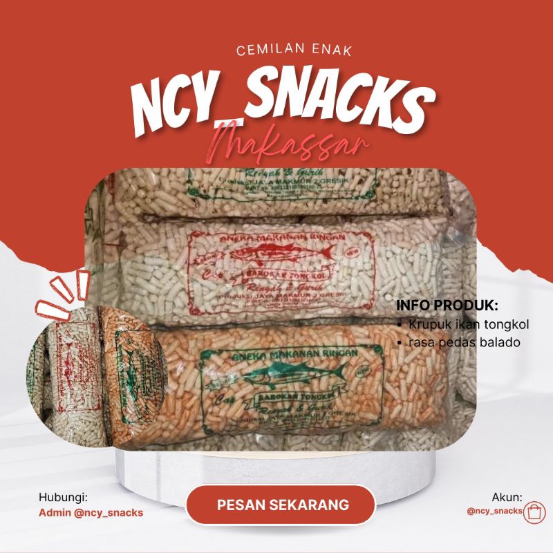 

Krupuk ikan tongkol 1kg