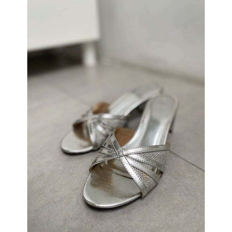 Vizzano Heels - Silver Ukuran 38
