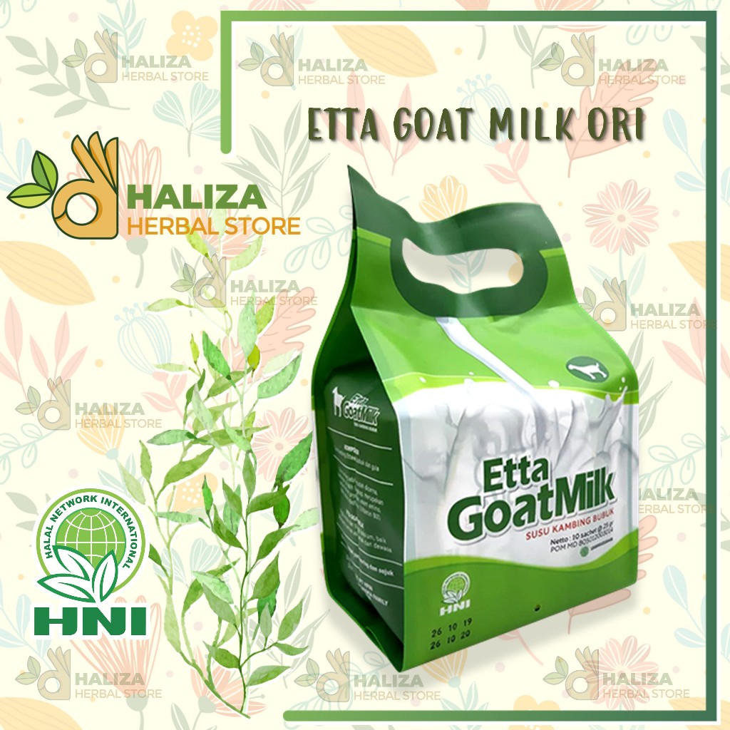 

Etta Goat Milk EGM Original HNI HPAI Susu Kambing Ettawa Dapat Mengobati Asma Dan Menjaga Stamina Tubuh