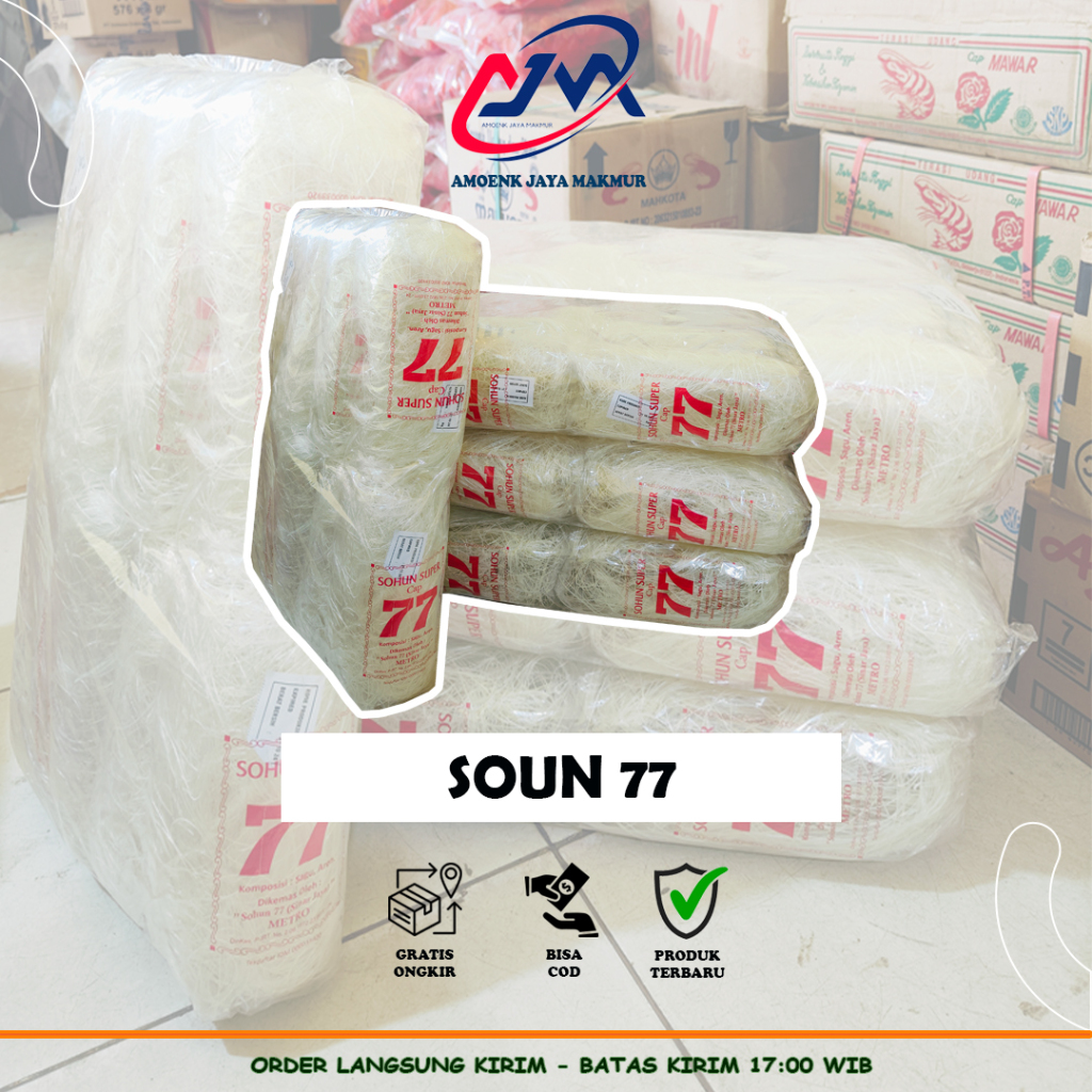 

Mie Sohun Soun Cap 77 1 Bal Isi 10 Bungkus