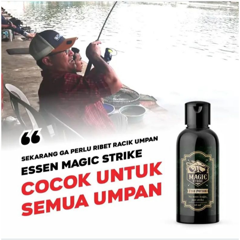 ESSEN MAGIC STRIKE GALATAMA GALAPUNGAN AROMA GURIH 5X LEBIH BANYAK STRIKE