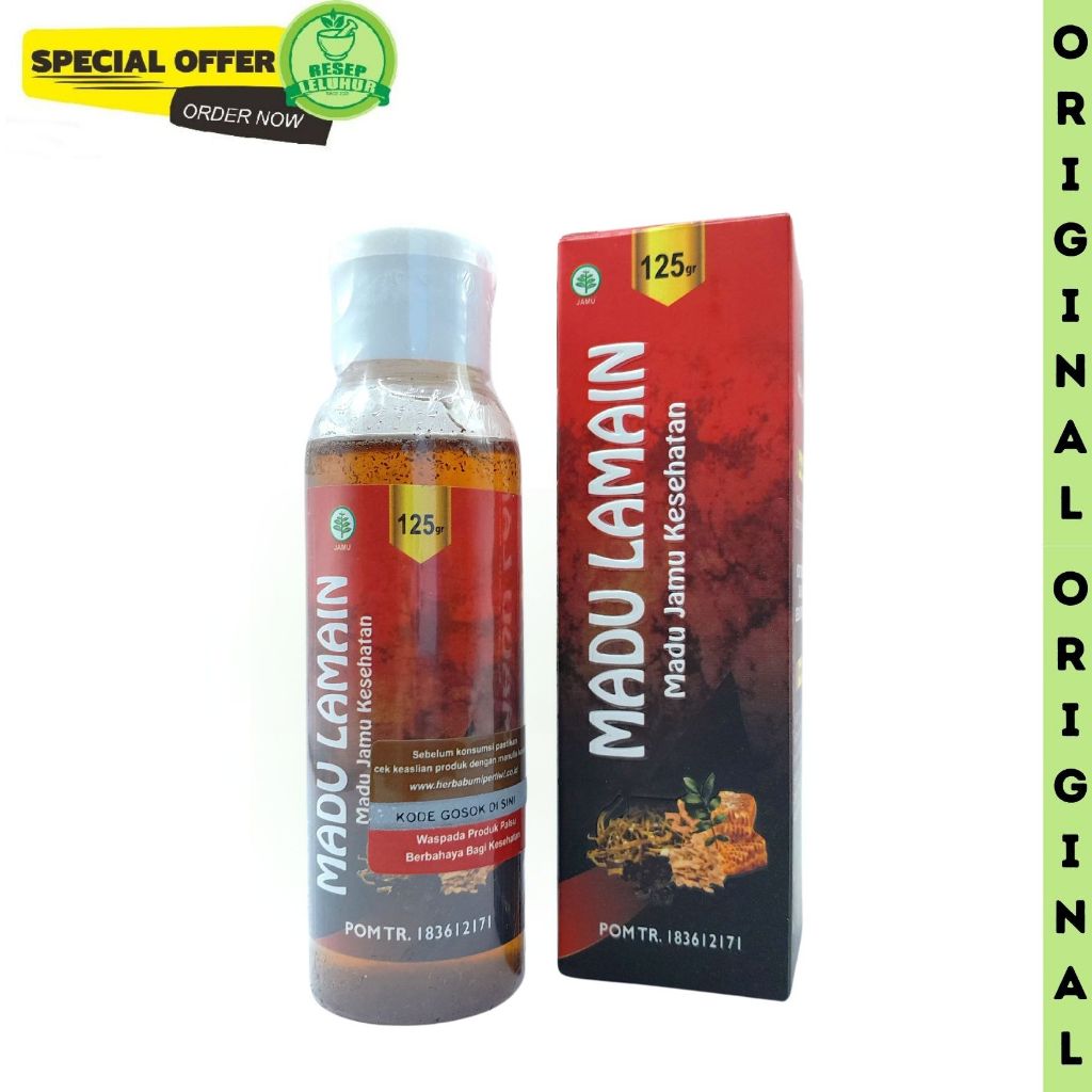 

Madu Lamain Menjaga Stamina Pria Dan Wanita Asli Bpom