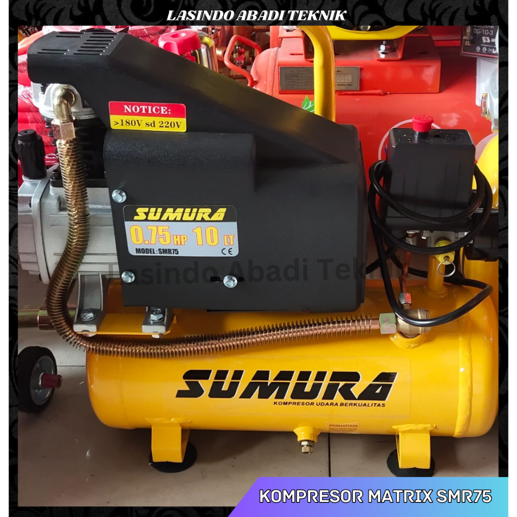 KOMPRESOR 0.75HP SUMURA75 SUMURA 75 KOMPRESOR LISTRIK 0.75 HP