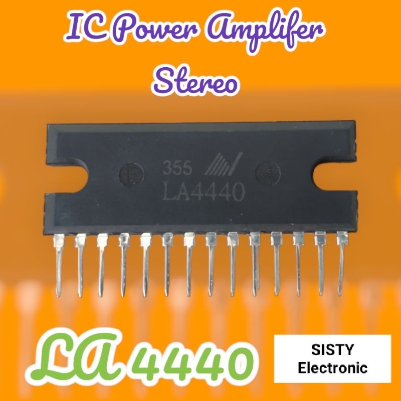 IC LA4440 Power Amplifer Stereo