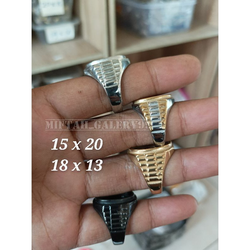 Ring cincin titanium super 15x20 13x18