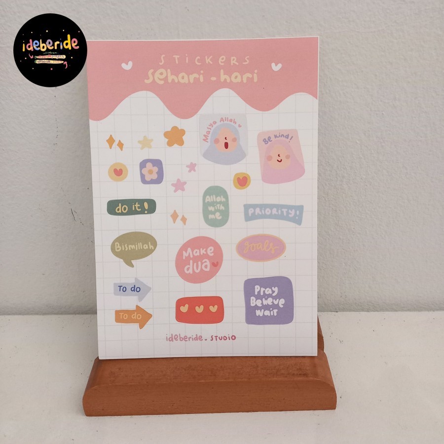 

Stiker | Sticker Sheet | Stiker Jurnal Sehari Hari