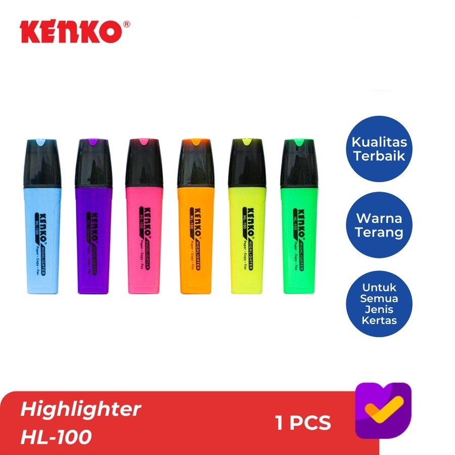 

Spidol Kenko / Highlighter Kenko Penanda Warna HL-100