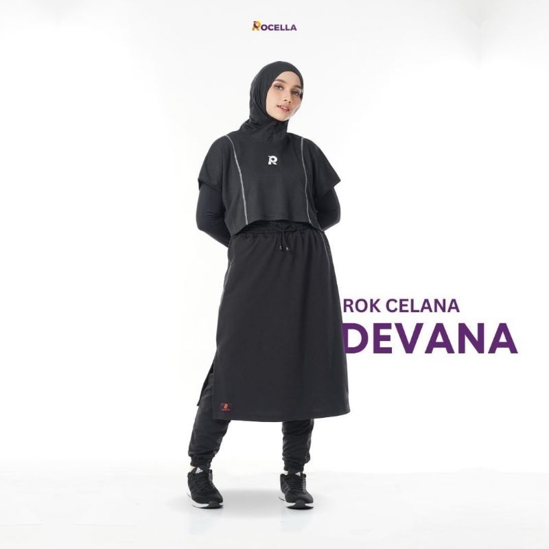 DEVANA - Rok Celana Legging Laging Olahraga Senam Wanita Perempuan Syari Sport Sudah menyatu dengan 