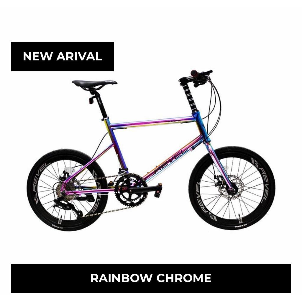 (BATAM) Sepeda Minivelo TREX Revel Ignite Chrome 16 Speed