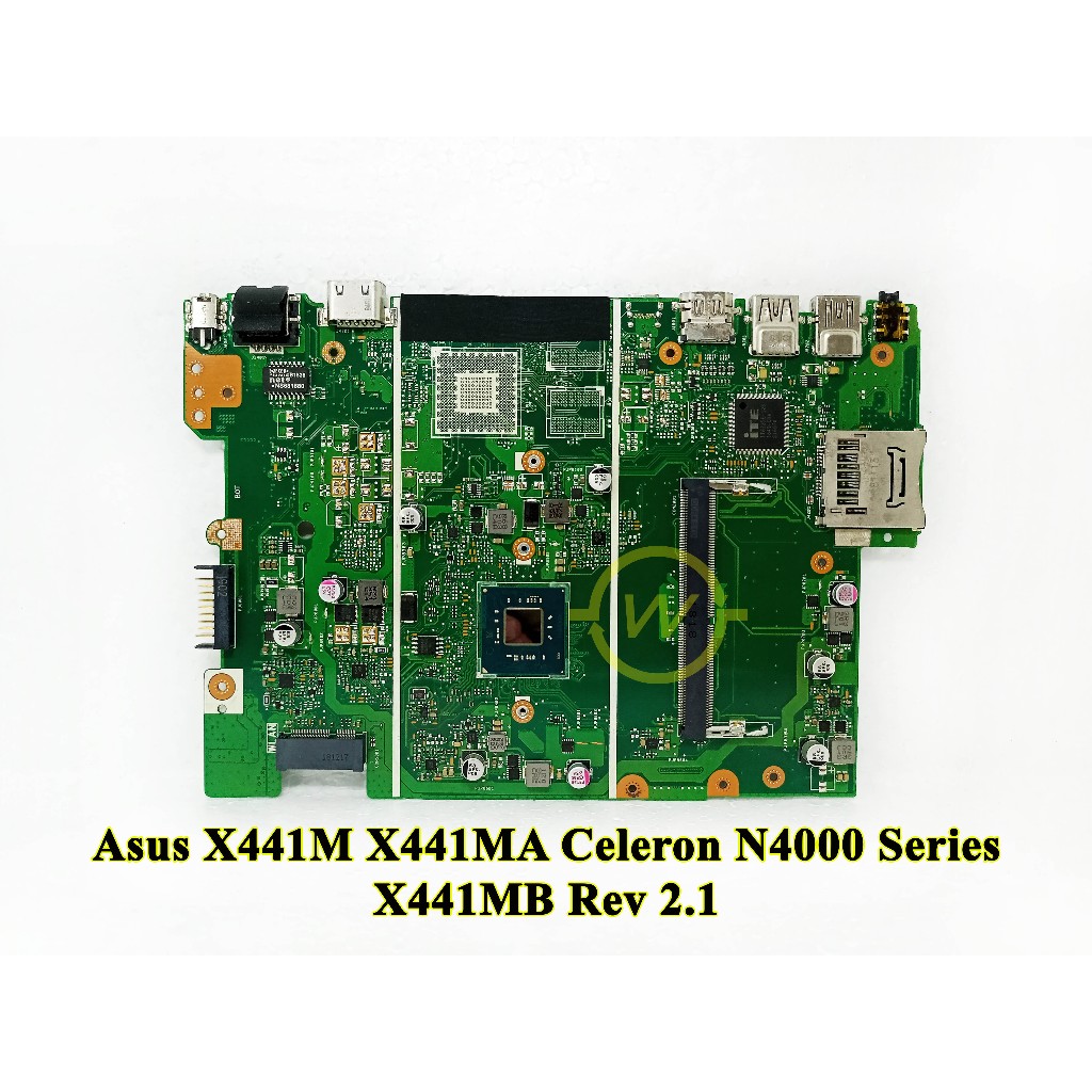 Mainboard Motherboard Mobo Laptop Asus X441M X441MA X441MB Rev 2.1 Celeron N4000 Series