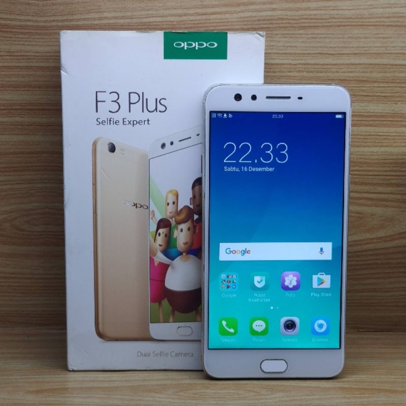 Oppo F3 Plus 4/64 Fullset Second