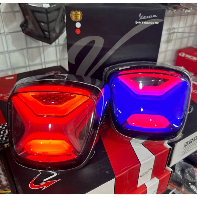 stoplamp vespa virtu lampu stop vespa belakang