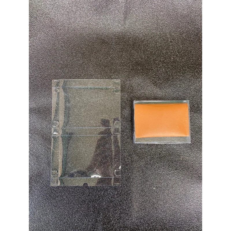 

tambahan mika untuk dompet kartu