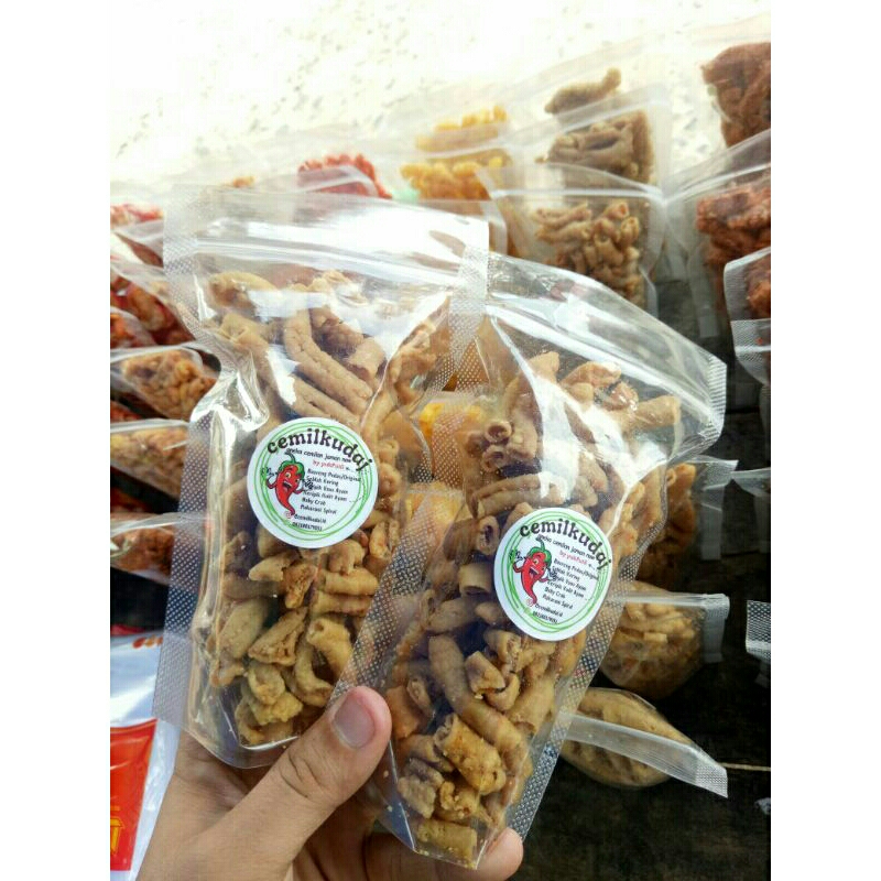 

Keripik Usus Ayam Original Kemasan 70gr