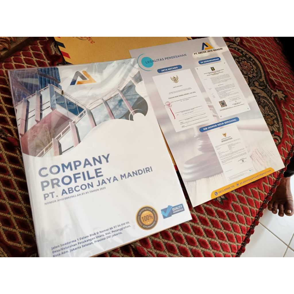 

Pembuatan Desain Company Profile Compro UD CV PT Perusahaan Murah Terdekat