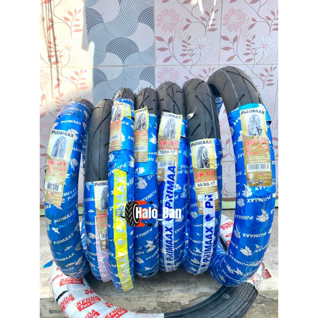 BAN MOTOR PRIMAAX SK-01 80/80-14 90/80-14 BAN RING 14 DAN 50/90-17 60/80-17 70/80-17 80/80-17 90/80-